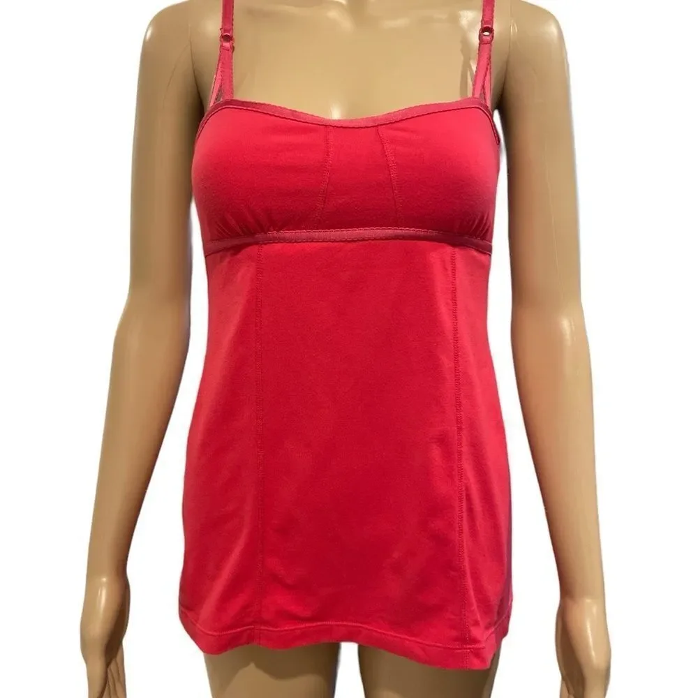 Lululemon Red /rasberry Tank Top size 6
